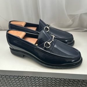 Gucci Size 12 Rubber rain loafer